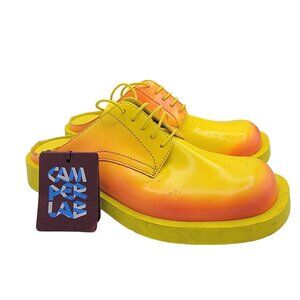 Camper Mil 1978 Womens 7 Yellow Orange Formal Shoes Slip Casual Walking Party